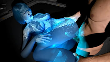 Preview 2 of Vera King - Master Chief Fucks Cortana Hard
