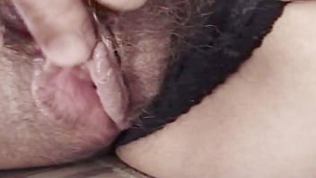 Preview 2 of Real Casting - Who has a better hairy pussy than mine? I always need a big cock inside me