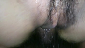 Preview 3 of Hot Desi School Garl - Plug the lewd wife into the water spray