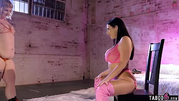 Preview 2 of Nina Corbin - BBW lesbian girls Angela White and Courtney Trouble enjoying