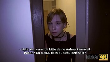 Preview 1 of Jav Mizuno - Debt4k. Das arme M&auml_dchen Alice Klay liebt coole Gadgets und bezahlt mit Muschi