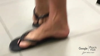Preview 3 of Veglo Porno - Spy Male Feet in Store