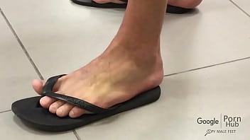 Preview 1 of Veglo Porno - Spy Male Feet in Store