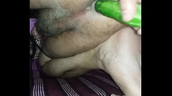 Preview 4 of 70 And 80 Old Woman Xxx Video - Cucumber (खीरा ASS FUCKING PART 2