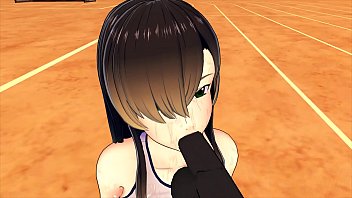 Preview 2 of Tressa Silguero Hand In But Hole - TRACK AND FIELD TEAM MEMBERS 3D HENTAI 41