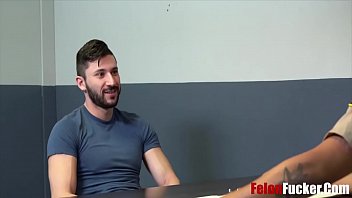 Preview 1 of Six Omhat - Bad Cop Fucks Suspect In Interrogation