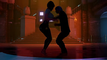 Preview 4 of Hotel Mom Bed Stepson Videos - Pulp Fiction - 3DXChat Parody