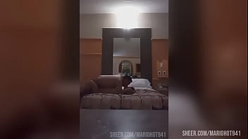 Preview 3 of Son Tears Mom Dress To Fuck Her - VECINITA INFIEL EN HOTEL CASERO CALENTONA