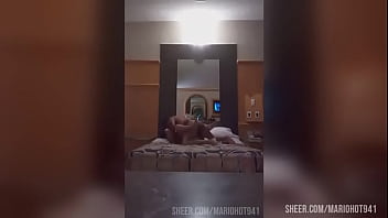 Preview 4 of Son Tears Mom Dress To Fuck Her - VECINITA INFIEL EN HOTEL CASERO CALENTONA