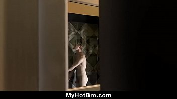 Preview 1 of Trany Fucks Girls - Skinny Twink Gets His Ass Pummeled By His Older Step Brother