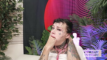Preview 3 of Hariom Xxccom - 90-Pound Inked Slut CC Doll Loves To Get Fucked Up The Ass!