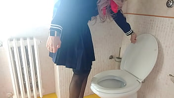 Preview 3 of Tit Nephew - stepsista&#039_s bathroom