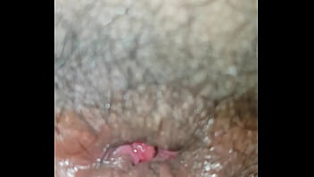 Preview 4 of Girls Locked With Chain - Straight boy fingering his hole for first time