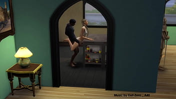 Preview 2 of Fucked Duble - bbc kitchen sims 4 sfm