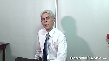 Preview 1 of Wwwpronvideo 3gp - Kinky young dude has hardcore threesome with older gays