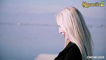 Preview 1 of Shot X X X - MAMACITAZ - British MILF Blondie Has Sex On The Beach With A Lucky Fisherman - Georgie Lyall