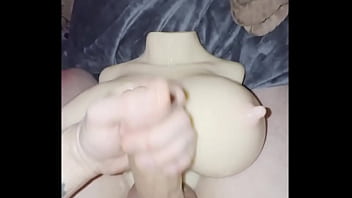 Preview 3 of Tamil Kerala Auntys Nude - Quick peek from last weekend with my Tantaly Torso Doll,  Monica. I ate 400mg of gummies that night,  had all my Neon LED li...