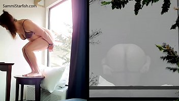 Preview 2 of Jenifar Wenget - Hotel Window Voyeur