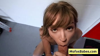 Preview 4 of On Beag - Sexy and horny blonde teen suck huge dick in teh car and spread her pussy lips in the sand - Leila Cove,  Charles Dera
