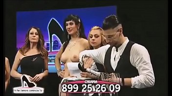 Preview 4 of Jonny Sin Hard Core - alessia bergamo spogliarello al programma tv a far lamore comincia tu