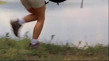 Preview 1 of Mom Suck Nipple - Lake Pl 3: Sexy Nude Girl (French)