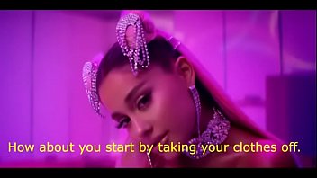 Preview 1 of Xev Bellringer Titfuck - Ariana grande joi