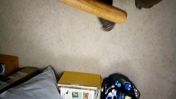 Preview 2 of Anal Lolta - Beating my dick with a bat