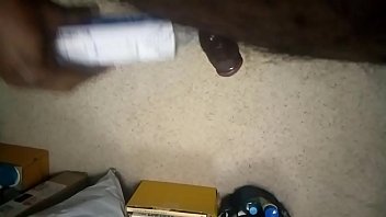 Preview 1 of Anal Lolta - Beating my dick with a bat