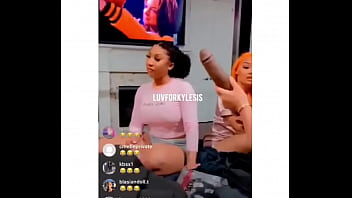 Preview 4 of Kitchen Trio - ariana fletcher says she never had big d*xk b4