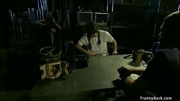 Preview 1 of Samal Xxx Girl - Shemale gets blowjob from submissive man