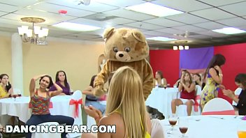 Preview 4 of Www Sexivedos - DANCING BEAR - Bachelorette Party With Big Dick Male Strippers,  CFNM Style!