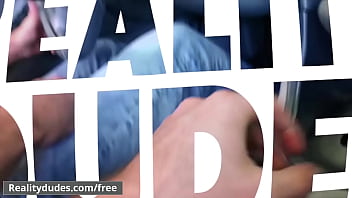 Preview 1 of Jhanny Castal - Horny dudes (Max Adonis,  Nic Sahara) fucked in a public shop - Reality Dudes