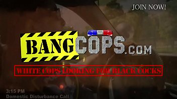 Preview 1 of Orgy Skin Bitches - Big ass officers taking down a loaded BBC