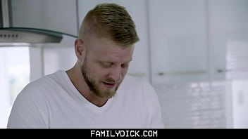 Preview 1 of Momcontrol Com - Thanksgiving with my pervert stepdad and his big cock on the kitchen counter