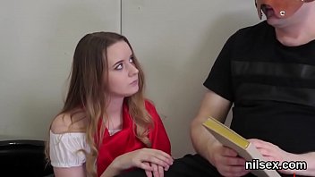 Preview 1 of Monthly Coming Sexwy Bless Cycle - Sexy teenie is brought in anus assylum for awkward therapy