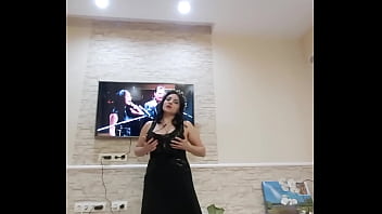 Preview 3 of Sax Video Real Refa - Brunette Milf Dancing