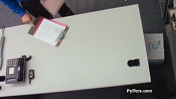 Preview 3 of Www Xxxsbf - Perky teen thief moans on guards fat dick