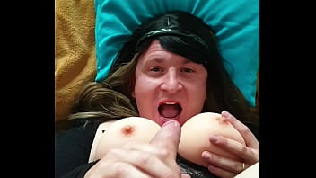 Preview 2 of Moti K Boor - Auto cumshot facial sissy