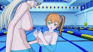Preview 1 of 50 Inch Bubble Booty Riding - Sexy babe  3D HENTAI 27