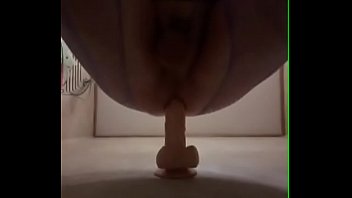 Preview 4 of German Girls Xxx Full Hd - Riding my 9.5&quot_ Dildo