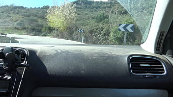 Preview 4 of Xxx Xxxmiakalifa - Turkish muslim wife is disturbed when her kinky husband shows his big cock to her in the car