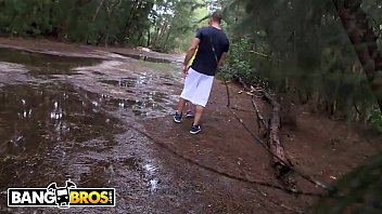 Preview 1 of Xxx Video Convert Mp3 - BANGBROS - Sexy PAWG Kendra Lust Taking Dick From Sean Lawless Outdoors
