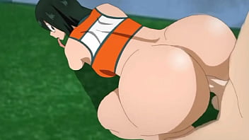 Preview 4 of Inglish Girl Sex - Tsuyu Asui SEXY DOGGYSTYLE