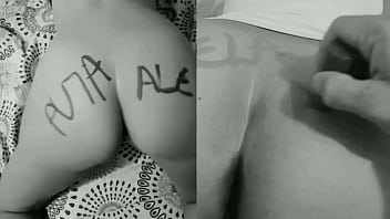 Preview 1 of Ukrana Porno - Corno manso pede para seu amigo Ale fuder sua namorada e a safada gemendo pede &quot_fode Ale,  me fode&quot_.