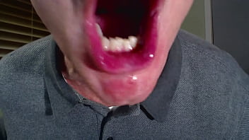 Preview 2 of Real Latina Teen Masturbating - Drooling dripping tongue for you