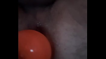 Preview 1 of Penful Xxx Vedos - Anal,  two orange balls