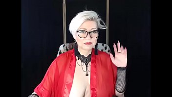 Preview 1 of Aletta Boy - AimeeParadise,  a Russian mature,  enjoys sex in private again with cool stickers on her large mature nipples ...