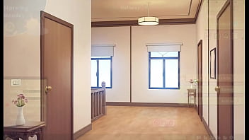 Preview 3 of Teeny Eve - Summer Clover [ HAREM HENTAI GAME ] Ep.15 PINK PANTIES aside for a rough COWGIRL FUCK !