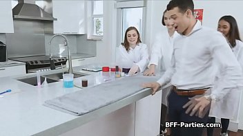 Preview 2 of Hande Xxx Hole - Spicing up chemistry class with a hard cock
