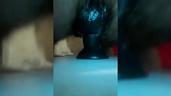 Preview 1 of Malli Sex Vi - and a big black dildo opened ass ass hole